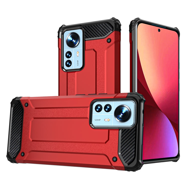 For Xiaomi 12 Pro Magic Armor TPU + PC Combination Phone Case