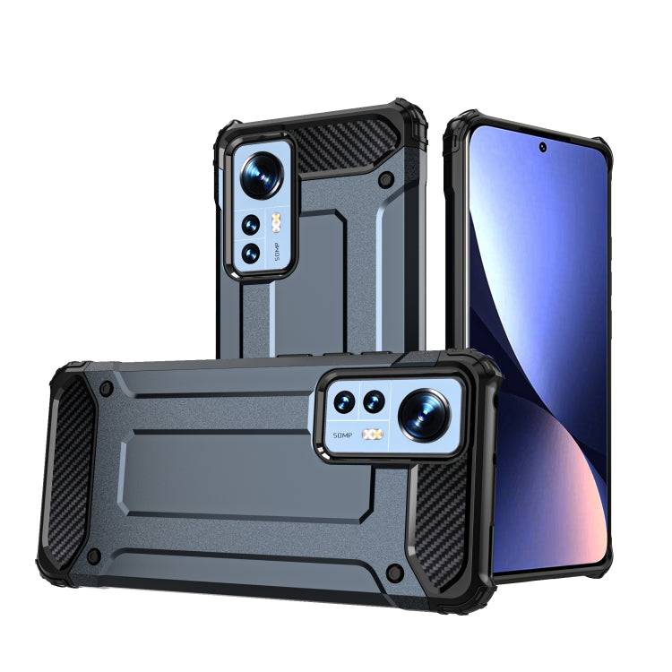For Xiaomi 12 / 12X Magic Armor TPU + PC Combination Phone Case