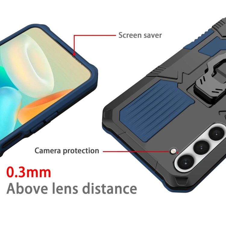 For Samsung Galaxy S23+ 5G Armor Warrior Shockproof PC + TPU Phone Case