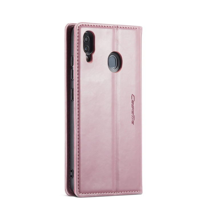 For Samsung Galaxy A20ï¼A30ï¼M10S CaseMe 003 Crazy Horse Texture Leather Phone Case