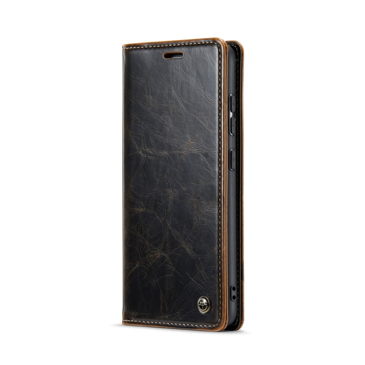 For Samsung Galaxy A20ï¼A30ï¼M10S CaseMe 003 Crazy Horse Texture Leather Phone Case