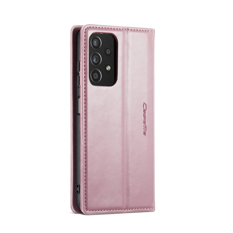 For Samsung Galaxy A32 5Gï¼M32 5G CaseMe 003 Crazy Horse Texture Leather Phone Case