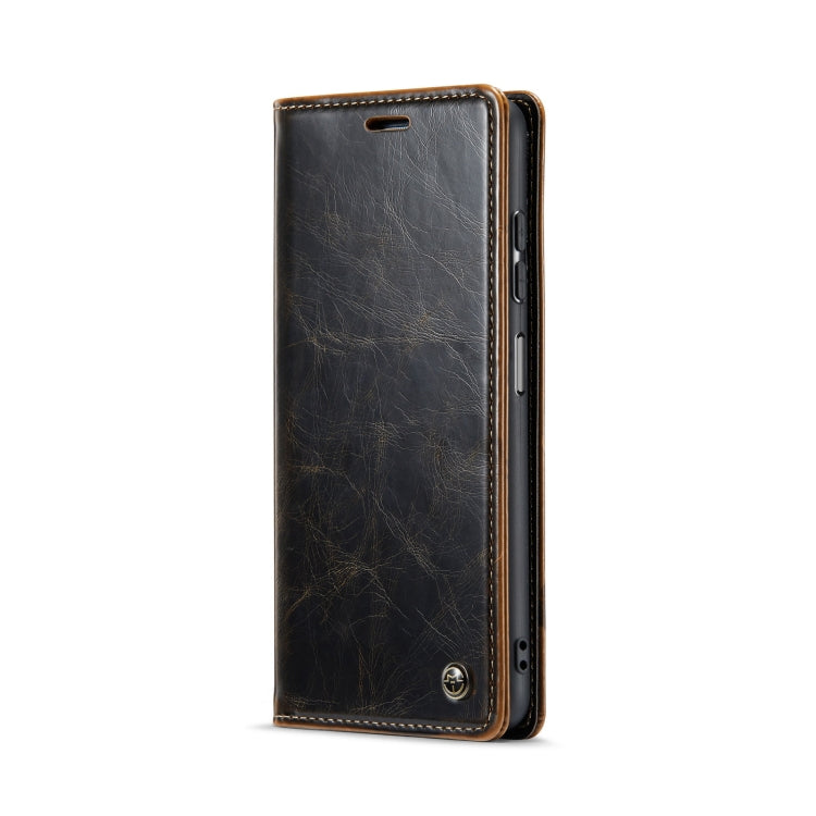 For Samsung Galaxy A32 5Gï¼M32 5G CaseMe 003 Crazy Horse Texture Leather Phone Case