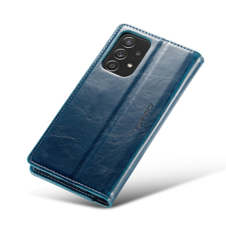 For Samsung Galaxy A33 5G CaseMe 003 Crazy Horse Texture Leather Phone Case