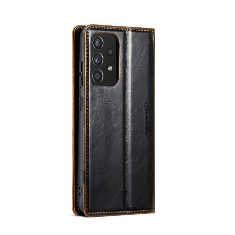 For Samsung Galaxy A33 5G CaseMe 003 Crazy Horse Texture Leather Phone Case