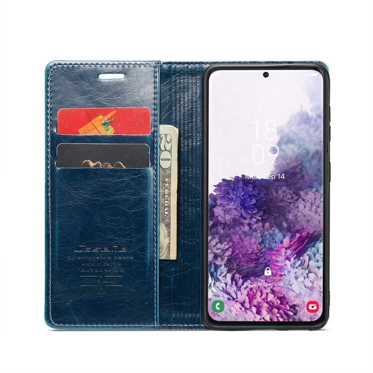For Samsung Galaxy S20 CaseMe 003 Crazy Horse Texture Leather Phone Case