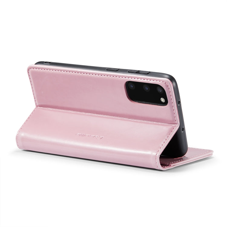 For Samsung Galaxy S20 CaseMe 003 Crazy Horse Texture Leather Phone Case