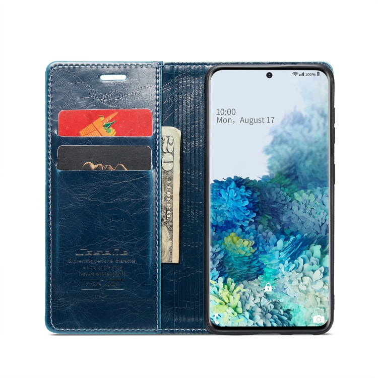 For Samsung Galaxy S20+ CaseMe 003 Crazy Horse Texture Leather Phone Case