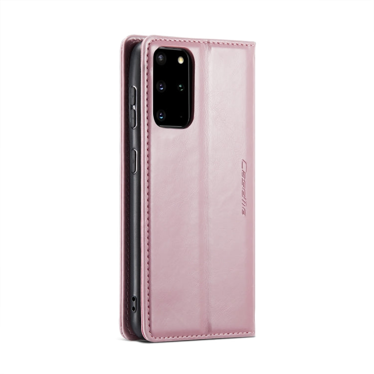 For Samsung Galaxy S20+ CaseMe 003 Crazy Horse Texture Leather Phone Case