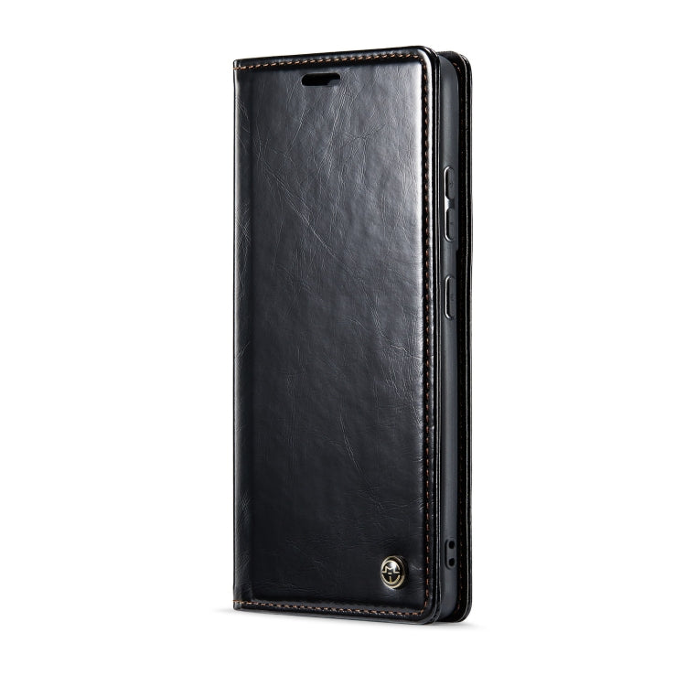 For Samsung Galaxy S21 Ultra 5G CaseMe 003 Crazy Horse Texture Leather Phone Case