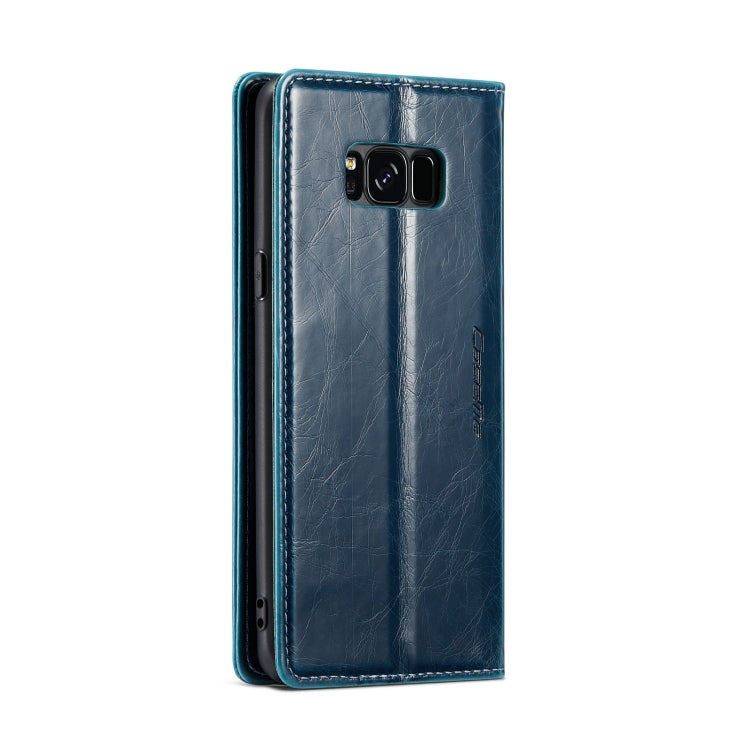 For Samsung Galaxy S8 CaseMe 003 Crazy Horse Texture Leather Phone Case