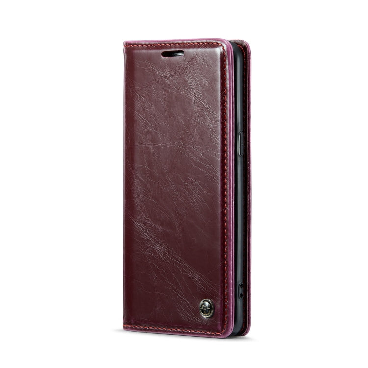 For Samsung Galaxy S8 CaseMe 003 Crazy Horse Texture Leather Phone Case