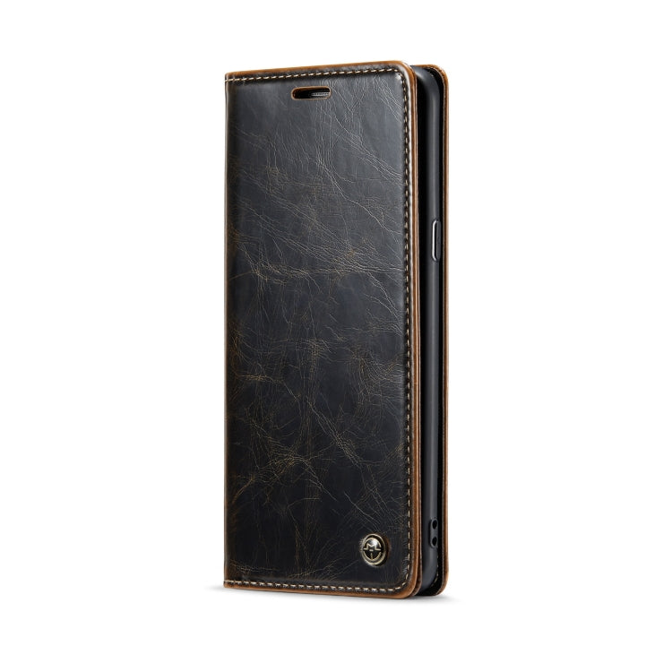 For Samsung Galaxy S8+ CaseMe 003 Crazy Horse Texture Leather Phone Case