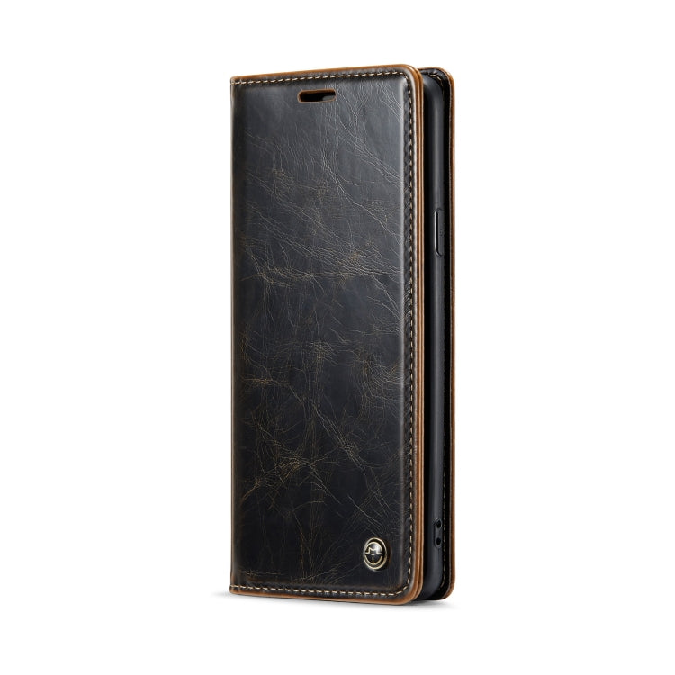 For Samsung Galaxy S9 CaseMe 003 Crazy Horse Texture Leather Phone Case