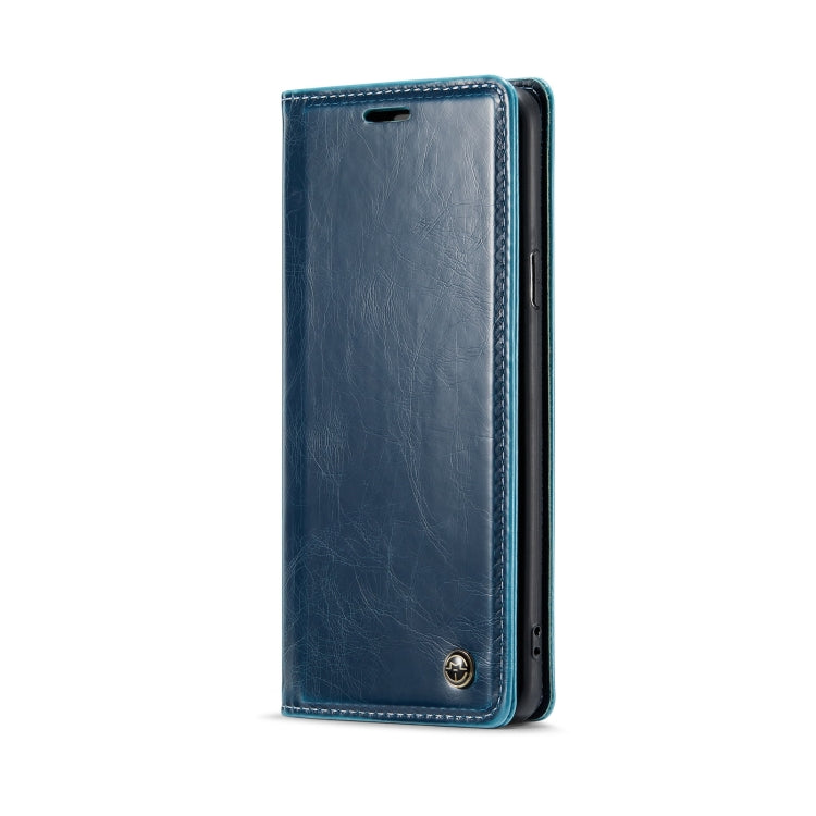 For Samsung Galaxy S9+ CaseMe 003 Crazy Horse Texture Leather Phone Case