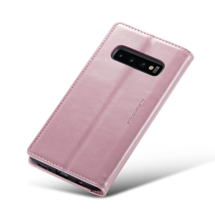For Samsung Galaxy S10 CaseMe 003 Crazy Horse Texture Leather Phone Case