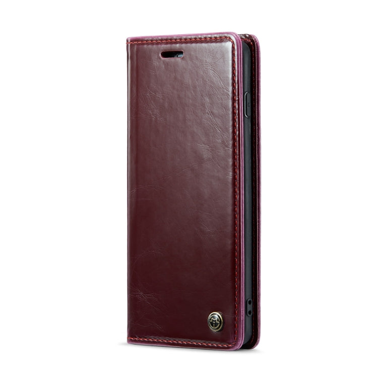 For Samsung Galaxy S10+ CaseMe 003 Crazy Horse Texture Leather Phone Case