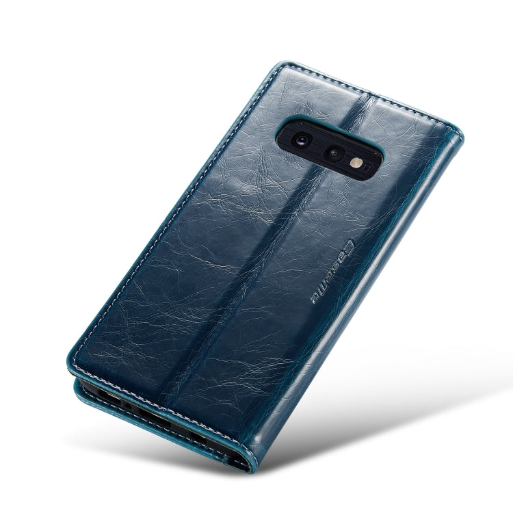 For Samsung Galaxy S10e CaseMe 003 Crazy Horse Texture Leather Phone Case