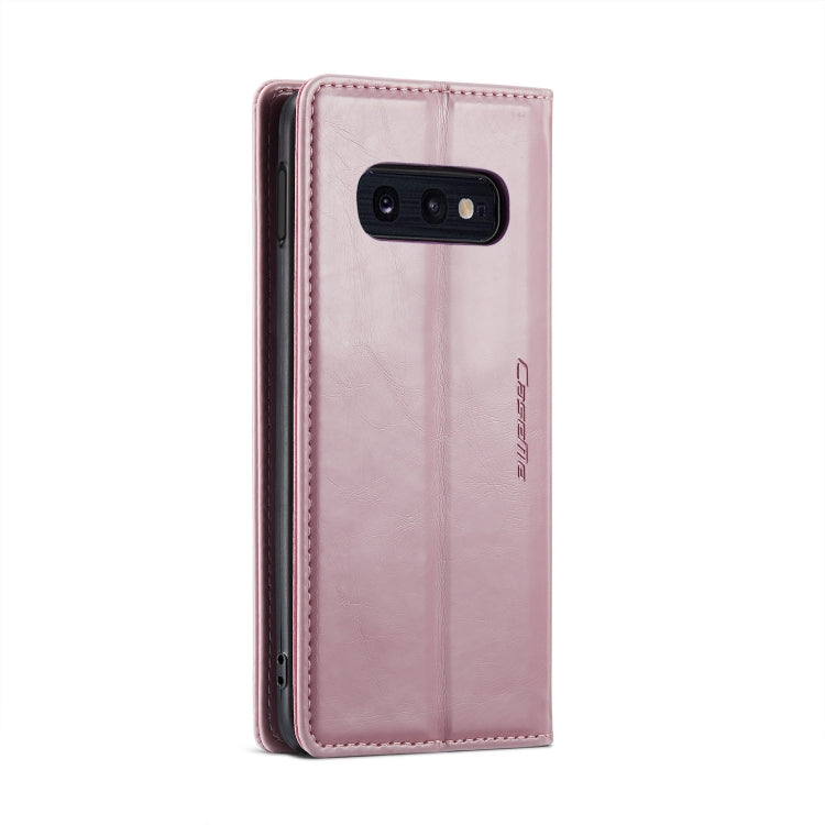 For Samsung Galaxy S10e CaseMe 003 Crazy Horse Texture Leather Phone Case