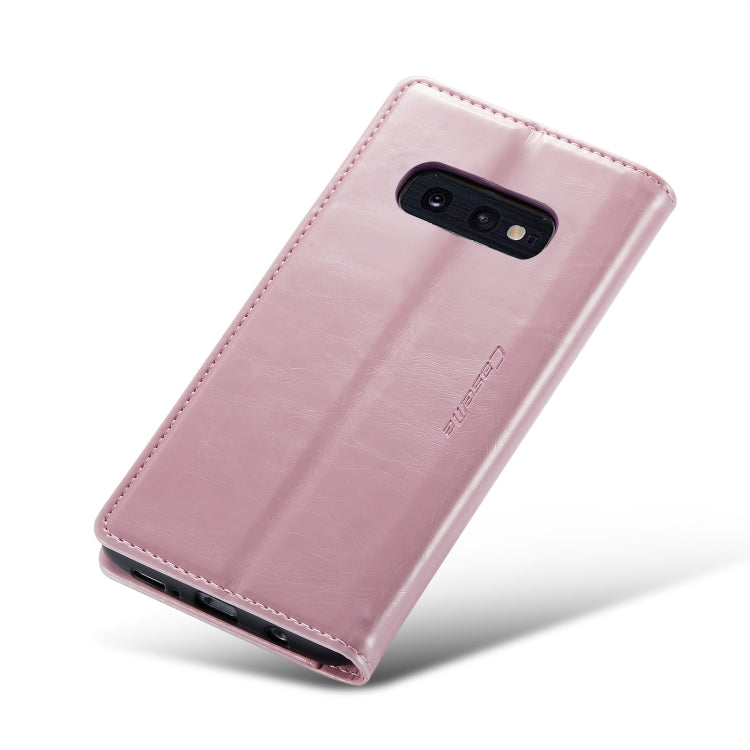 For Samsung Galaxy S10e CaseMe 003 Crazy Horse Texture Leather Phone Case