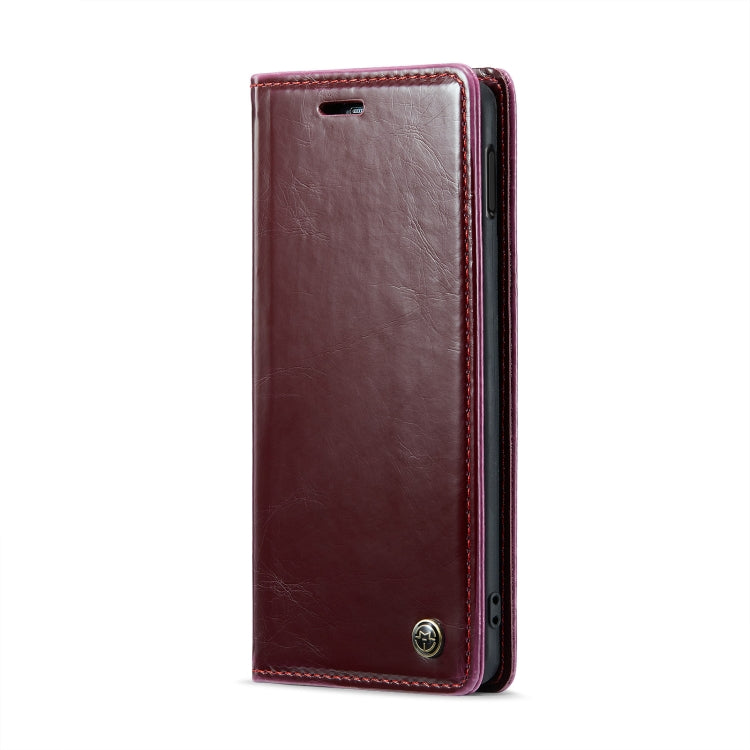 For Samsung Galaxy S10e CaseMe 003 Crazy Horse Texture Leather Phone Case