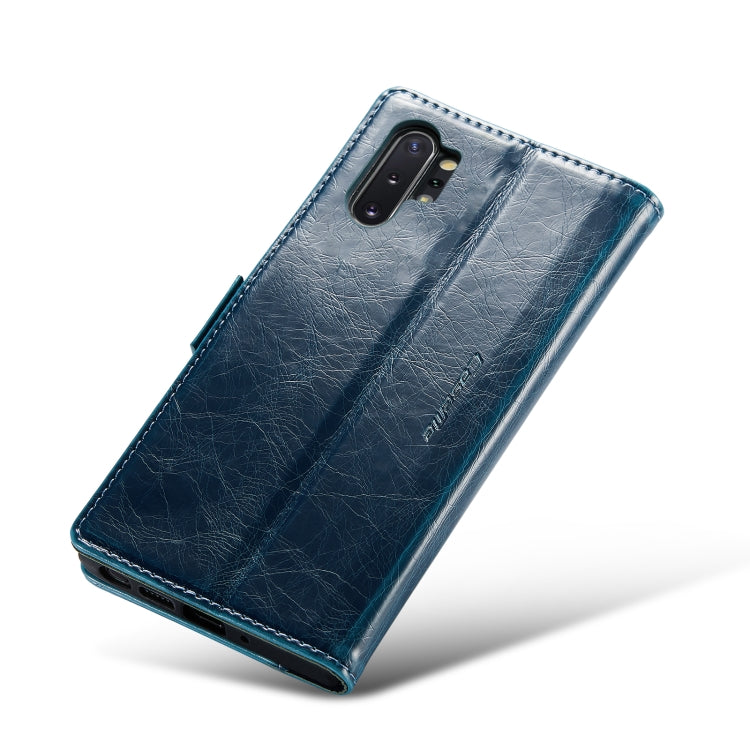 For Samsung Galaxy Note10+ CaseMe 003 Crazy Horse Texture Leather Phone Case
