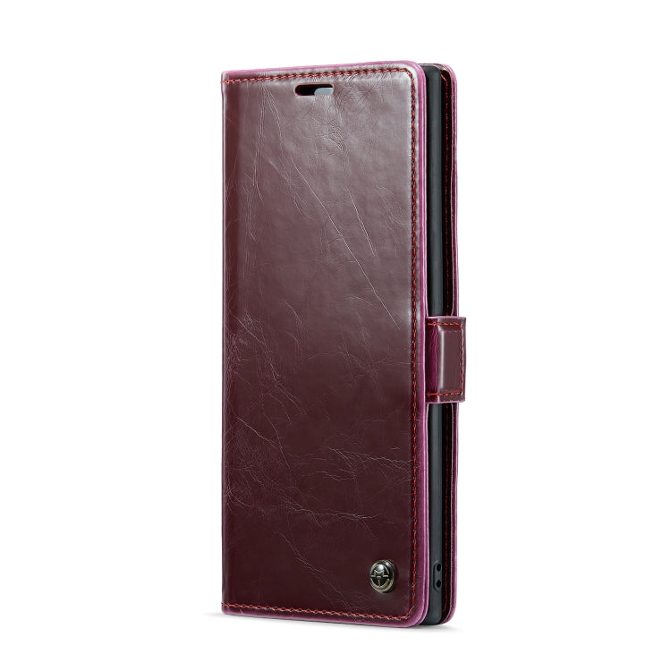 For Samsung Galaxy Note10+ CaseMe 003 Crazy Horse Texture Leather Phone Case