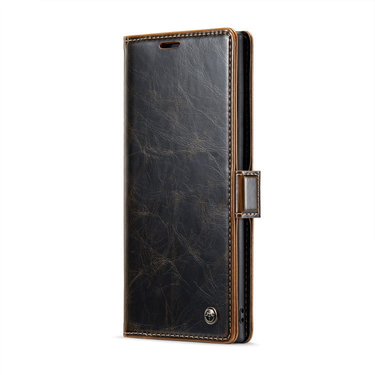 For Samsung Galaxy Note10+ CaseMe 003 Crazy Horse Texture Leather Phone Case