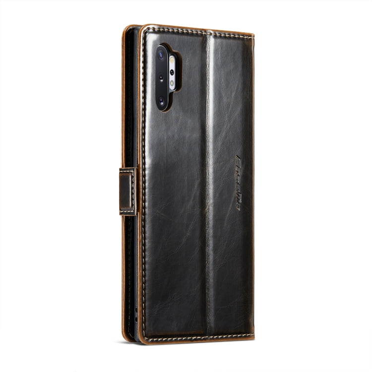 For Samsung Galaxy Note10+ CaseMe 003 Crazy Horse Texture Leather Phone Case