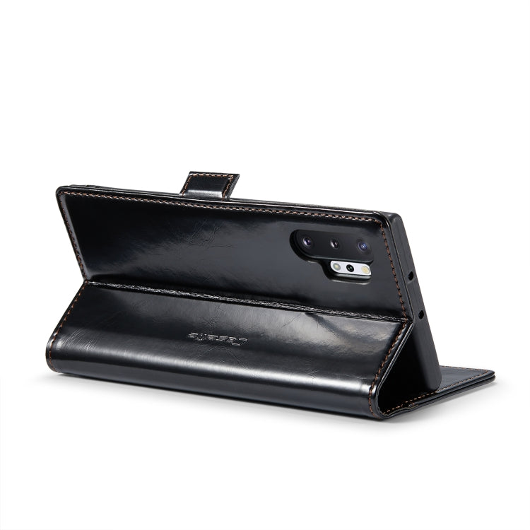 For Samsung Galaxy Note10+ CaseMe 003 Crazy Horse Texture Leather Phone Case