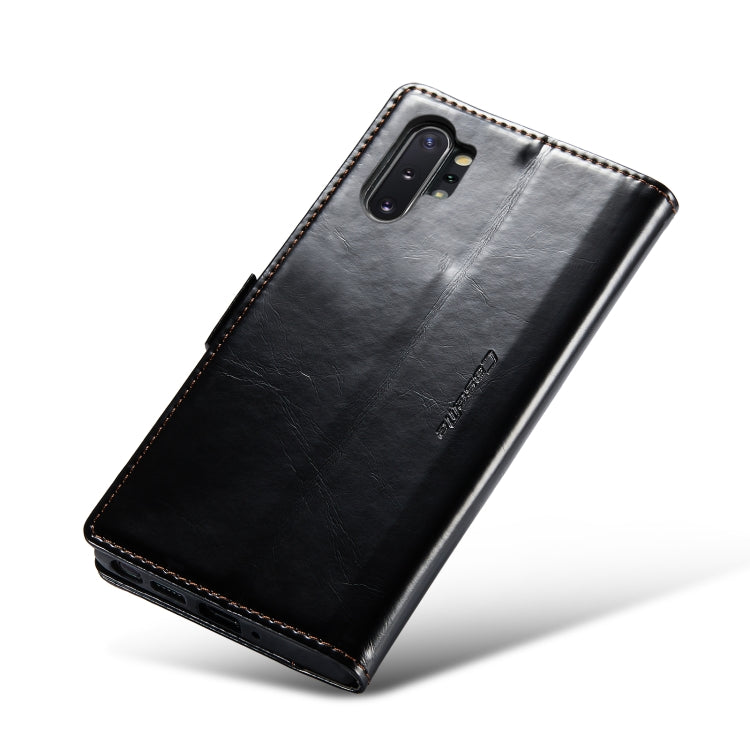 For Samsung Galaxy Note10+ CaseMe 003 Crazy Horse Texture Leather Phone Case