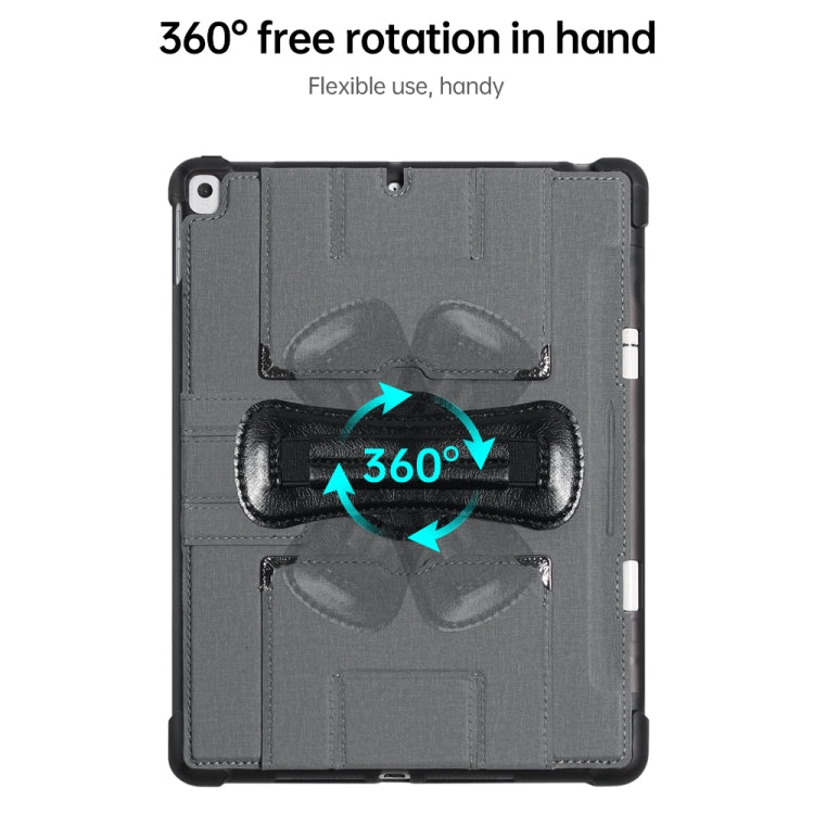 Handheld 360-degree Rotating Holder Tablet Case For iPad 10.2 / 10.5 / Air 3
