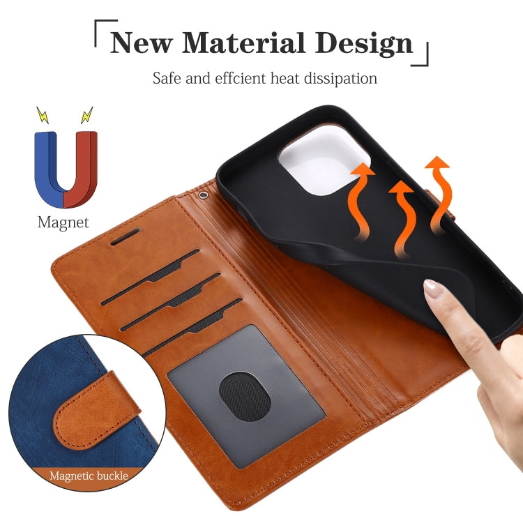 For Xiaomi Poco X3 NFC Splicing Leather Phone Case