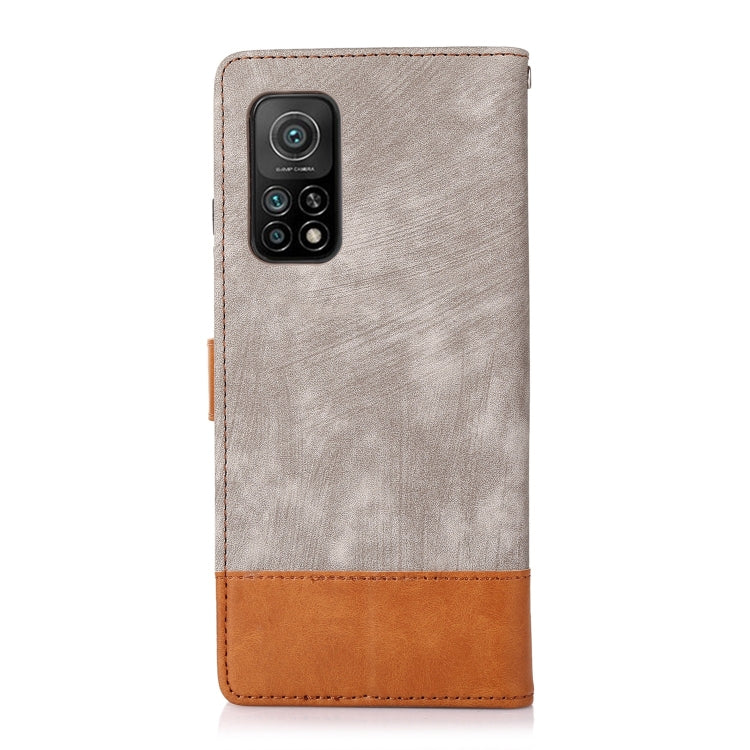 For Xiaomi Mi 10T 5G / 10T Pro 5G Splicing Leather Phone Case