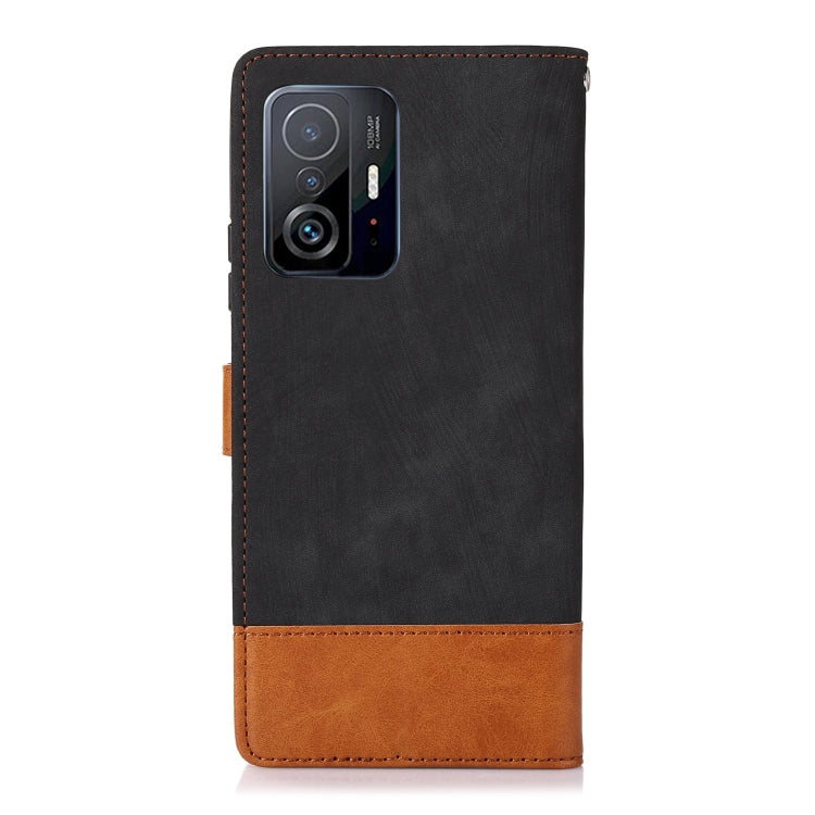For Xiaomi 11T Splicing Leather Phone Case