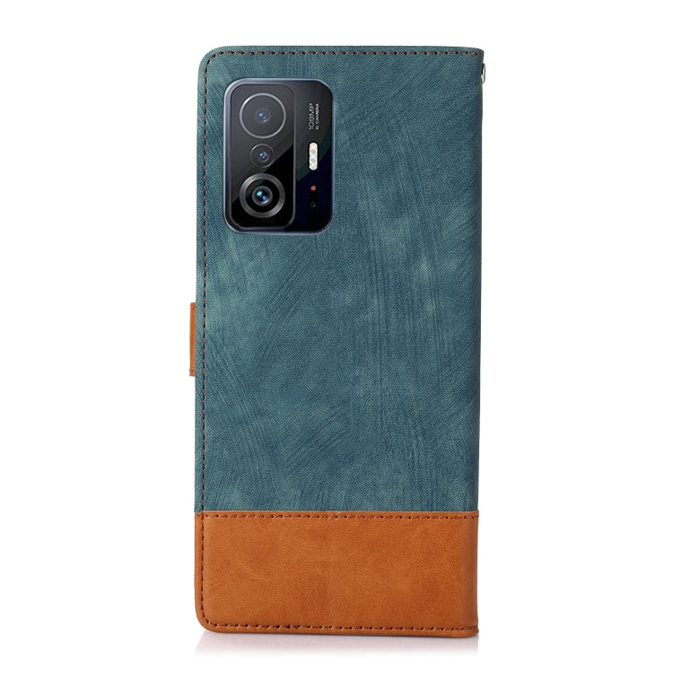 For Xiaomi 11T Splicing Leather Phone Case