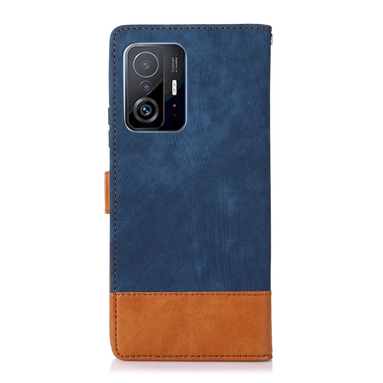 For Xiaomi 11T Splicing Leather Phone Case