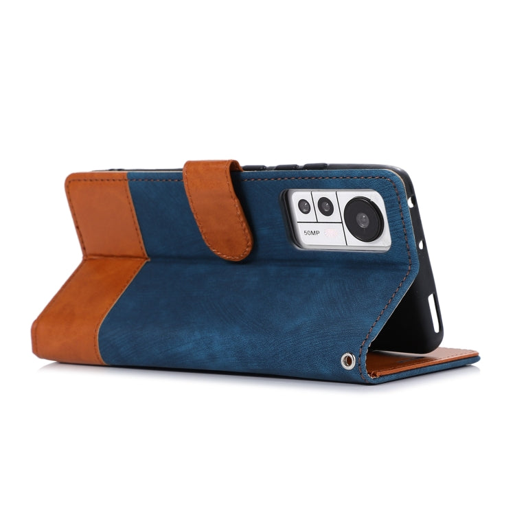 For Xiaomi 12 Splicing Leather Phone Case