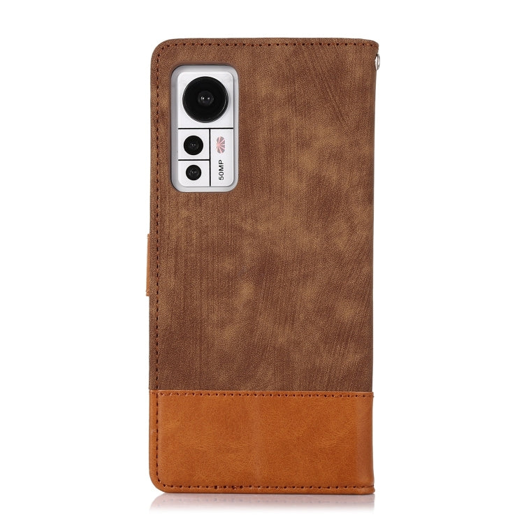 For Xiaomi 12 Splicing Leather Phone Case