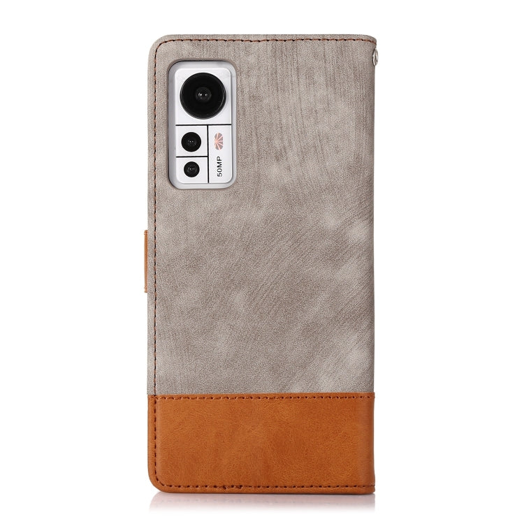 For Xiaomi 12 Splicing Leather Phone Case
