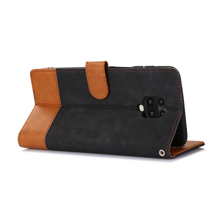 For Xiaomi Redmi Note 9 Pro / Note 9s Splicing Leather Phone Case