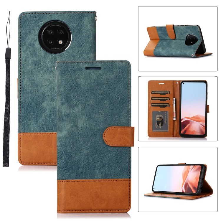 For Xiaomi Redmi Note 9T / Note 9 5G Splicing Leather Phone Case