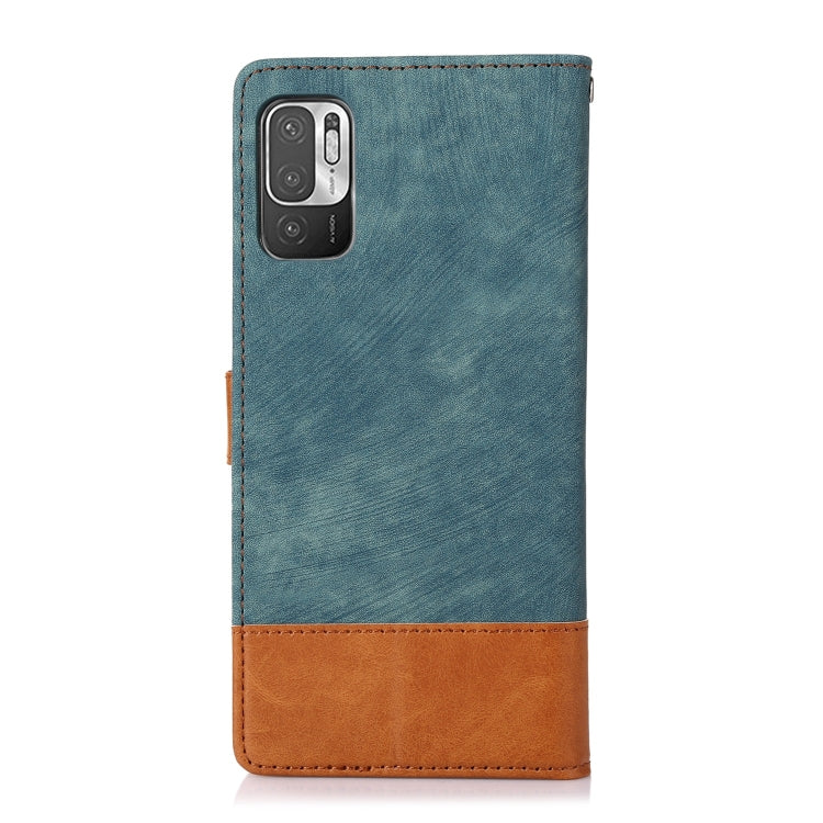 For Xiaomi Redmi Note 10 5G Splicing Leather Phone Case