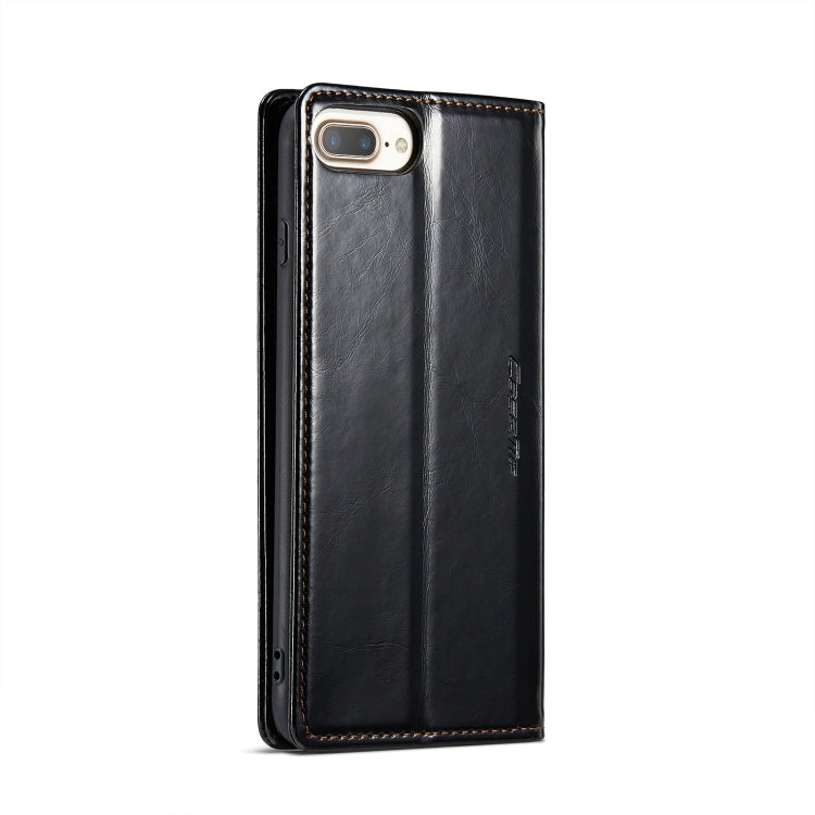 For iPhone 6 Plus/7 Plus/8 Plus CaseMe 003 Crazy Horse Texture Leather Phone Case