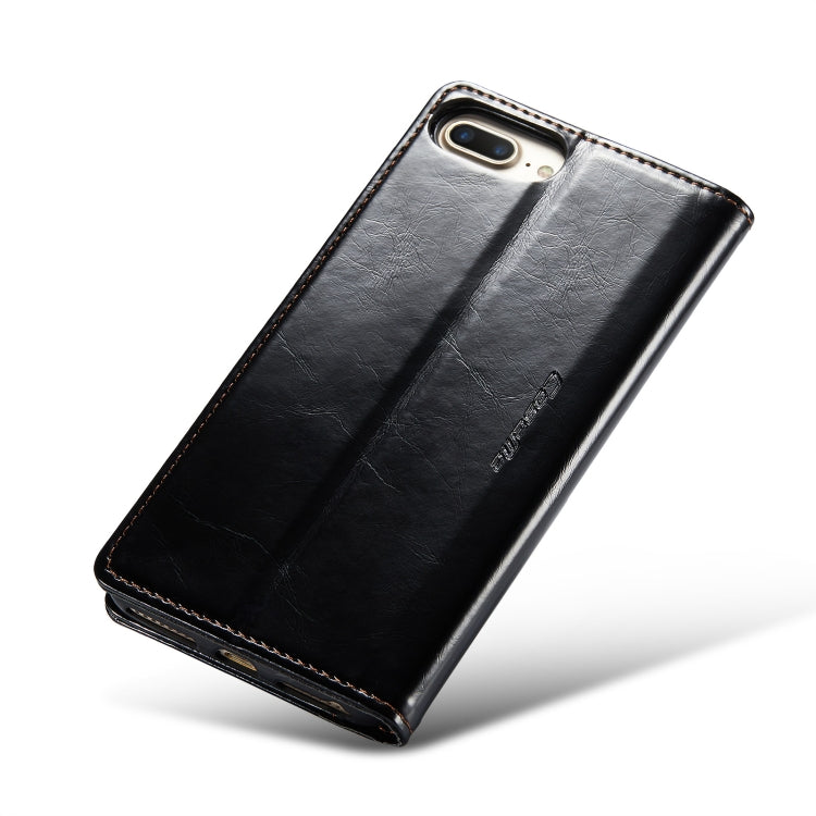 For iPhone 6 Plus/7 Plus/8 Plus CaseMe 003 Crazy Horse Texture Leather Phone Case
