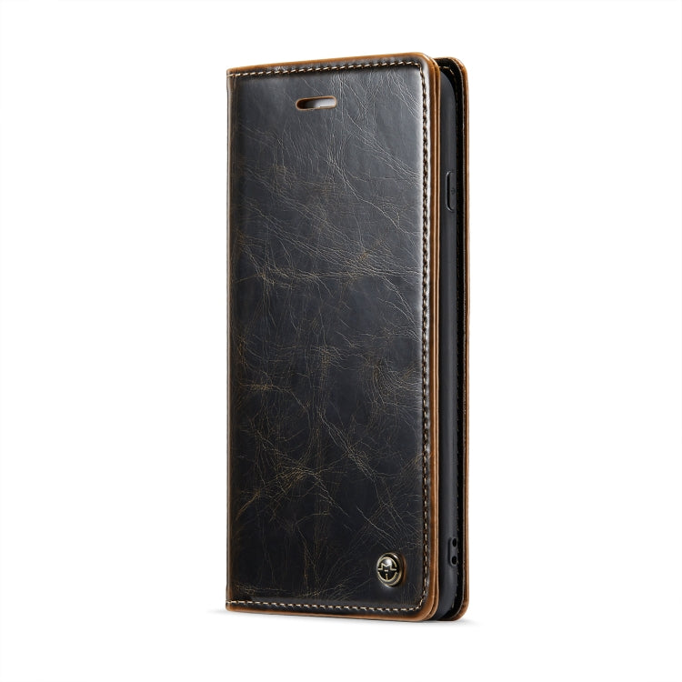 For iPhone 6 Plus/7 Plus/8 Plus CaseMe 003 Crazy Horse Texture Leather Phone Case