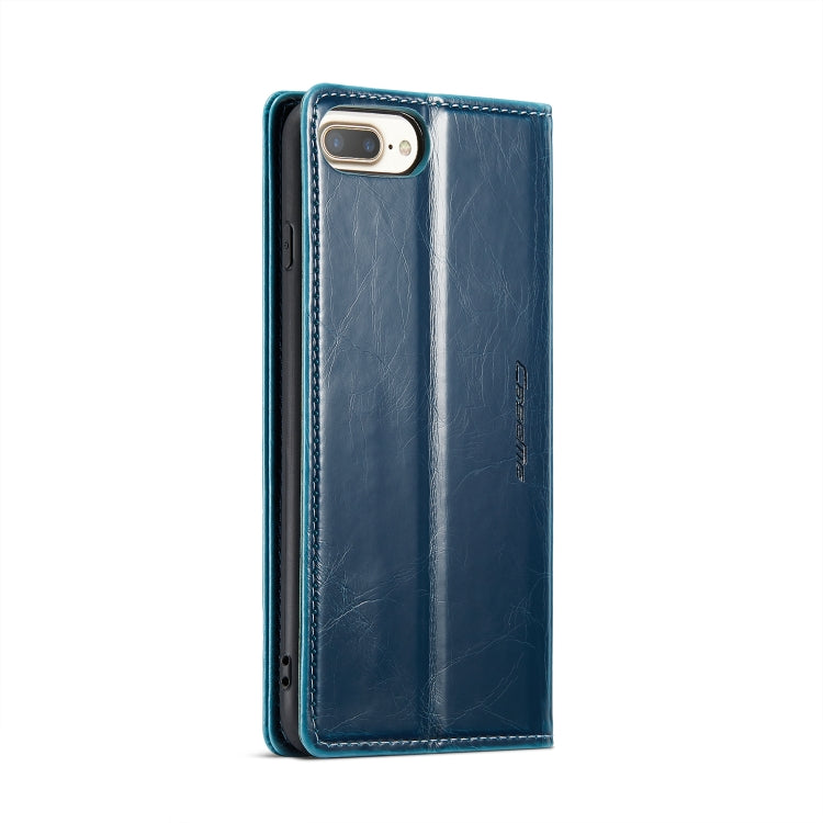 For iPhone 6 Plus/7 Plus/8 Plus CaseMe 003 Crazy Horse Texture Leather Phone Case