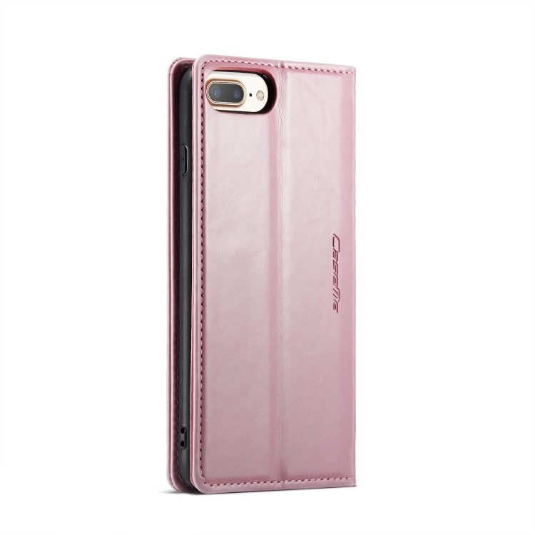For iPhone 6 Plus/7 Plus/8 Plus CaseMe 003 Crazy Horse Texture Leather Phone Case