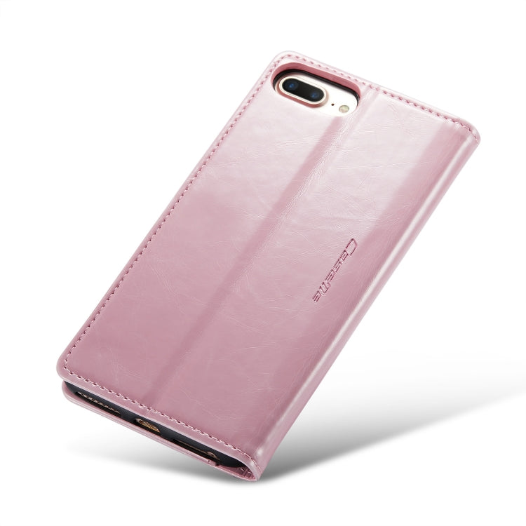 For iPhone 6 Plus/7 Plus/8 Plus CaseMe 003 Crazy Horse Texture Leather Phone Case