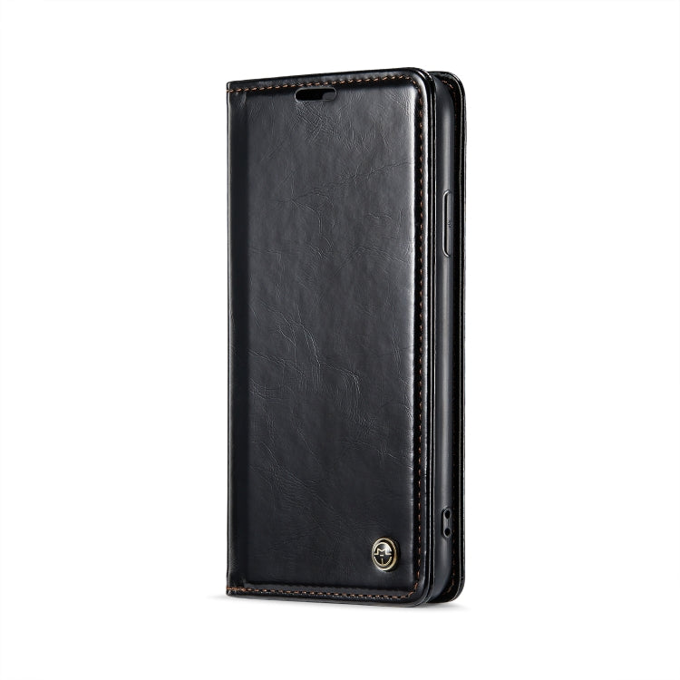 For iPhone 11 CaseMe 003 Crazy Horse Texture Leather Phone Case